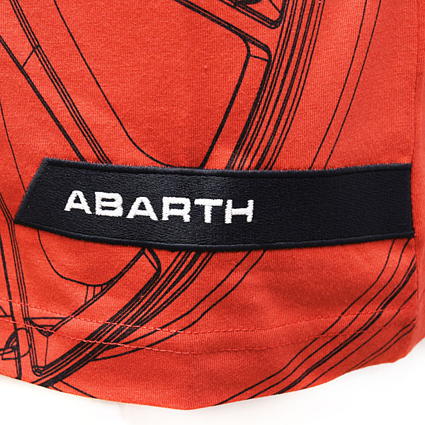 ABARTH T-Shirts(Technical/Wheel)Red