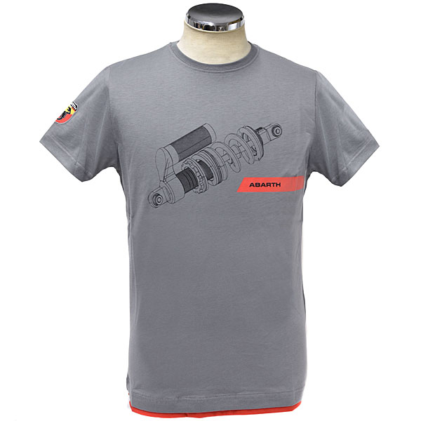 ABARTH T-Shirts(Technical/Suspension)Gray