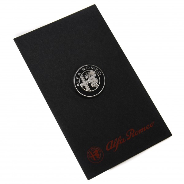Alfa Romeo New Emblem Pin Badge(Mono tone)