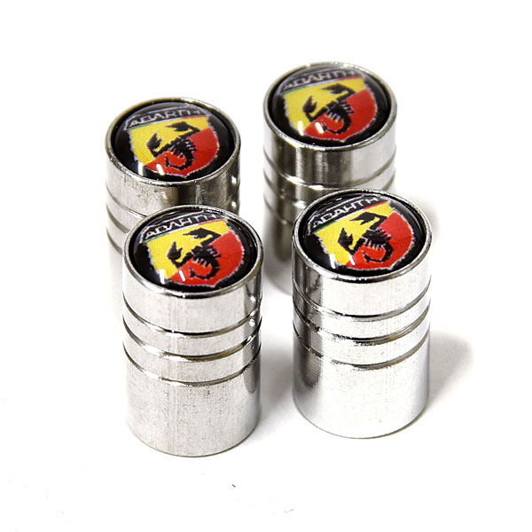 ABARTH New Emblem Air Valve Cap(Silver)