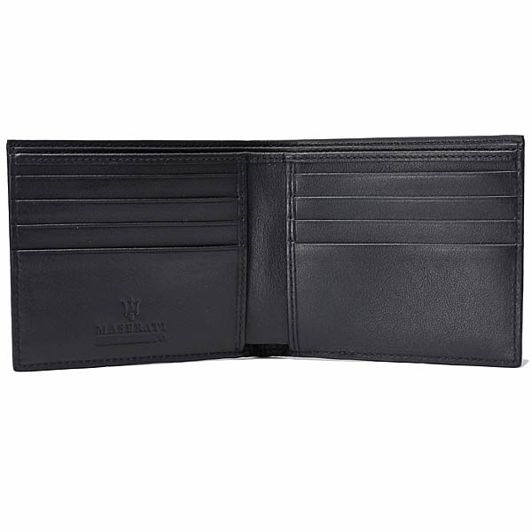 MASERATI Leather Wallet(MASERATI CORSE/Carbon Pattern)