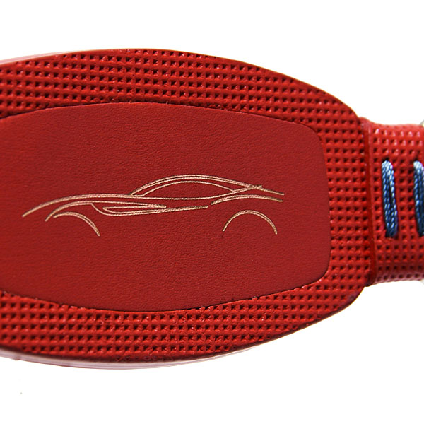 Ferrari California T Leather Keyring(Red)