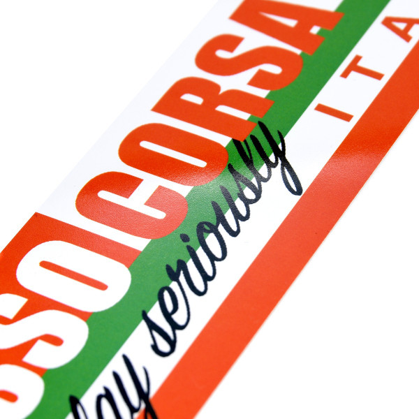 ROSSO CORSA ITALIA Sticker(200mm)