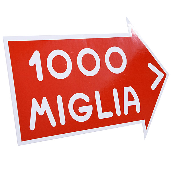 1000 MIGLIA Official Sticker (200mm)