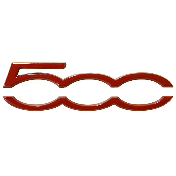 FIAT/ABARTH 500 Dashboard Emblem Logo(Red)<br><font size=-1 color=red>01/17到着</font>