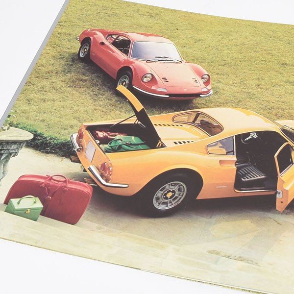 Ferrari Dino 246GTカタログ-1970年イタリア版タイプ3/最終版-