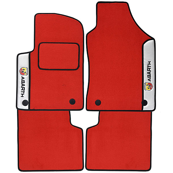 ABARTH 500 Floor Mats(for LHD/Silver Line)