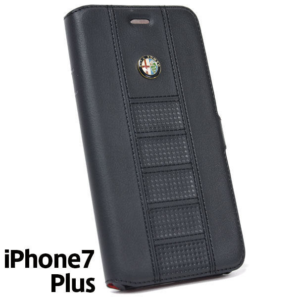 Alfa Romeo iPhone7/6/6s Plus Soft Case(Black)