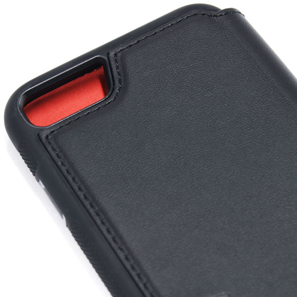 DUCATI iPhone7 Flip Type Leather Case(Black)
