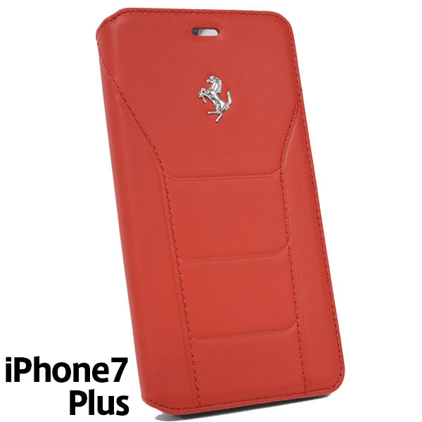 Ferrari½ãÀµiPhone7/6/6s Plus¥Ö¥Ã¥¯¥¿¥¤¥×¥±¡¼¥¹-488/¥ì¥Ã¥É-