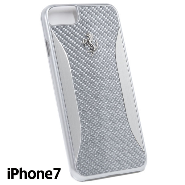 Ferrari½ãÀµiPhone7/6/6s¥ê¥¢¥ë¥«¡¼¥Ü¥ó&¥¢¥ë¥ßÇØÌÌ¥±¡¼¥¹(¥·¥ë¥Ð¡¼)