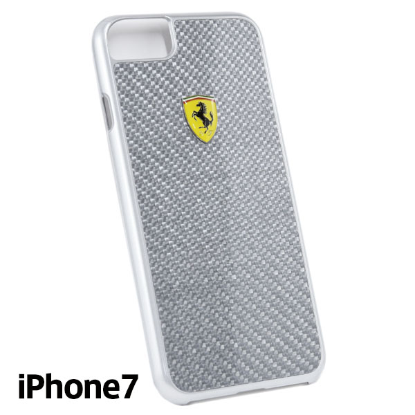 Ferrari½ãÀµiPhone7/6/6s¥ê¥¢¥ë¥«¡¼¥Ü¥óÇØÌÌ¥±¡¼¥¹(¥·¥ë¥Ð¡¼)
