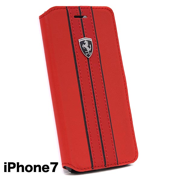 Ferrari½ãÀµ iPhone7/6/6s¥Ö¥Ã¥¯¥¿¥¤¥×¥±¡¼¥¹-OFF TRACK/¥ì¥Ã¥É-