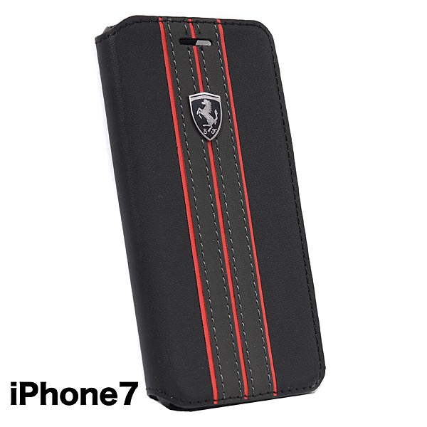 Ferrari½ãÀµ iPhone7/6/6s¥Ö¥Ã¥¯¥¿¥¤¥×¥±¡¼¥¹-OFF TRACK/¥Ö¥é¥Ã¥¯-