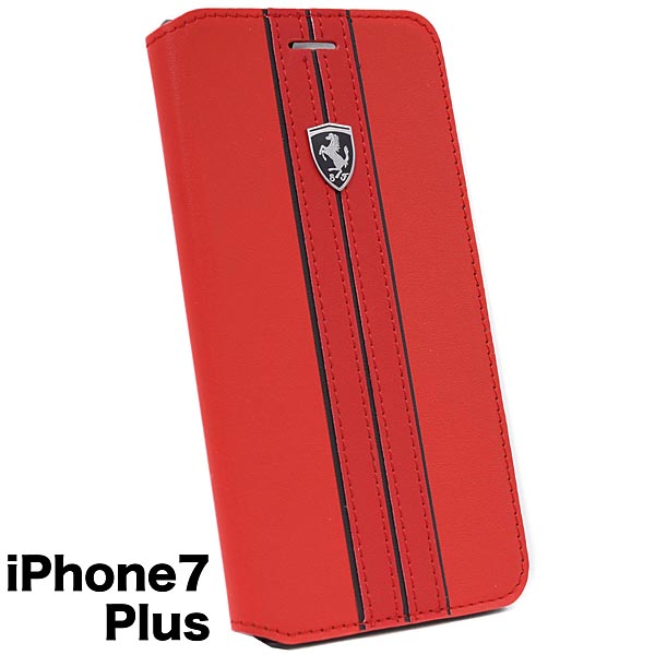 Ferrari½ãÀµ iPhone7/6/6s Plus¥Ö¥Ã¥¯¥¿¥¤¥×¥±¡¼¥¹-OFF TRACK/¥ì¥Ã¥É-