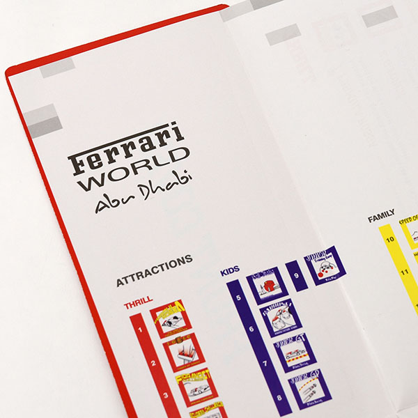 Ferrari World Abu Dhabi Leaflet