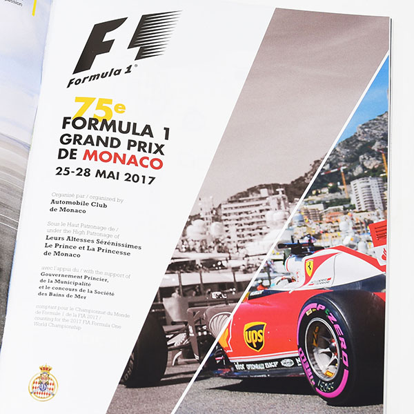 F1 Monaco GP 2017 Official Program
