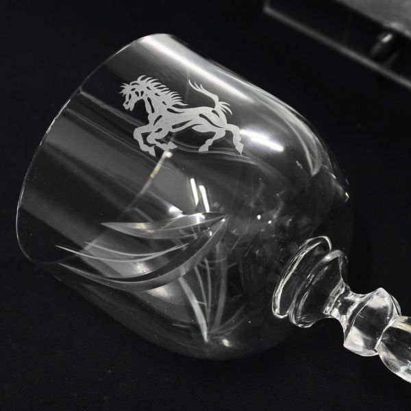Ferrari Cavallino Wine Glass Set