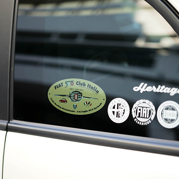 FIAT 500 CLUB ITALIA 2015 Meeting Memorial Badge