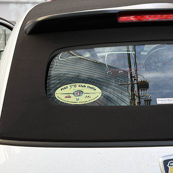 FIAT 500 CLUB ITALIA 2015 Meeting Memorial Badge