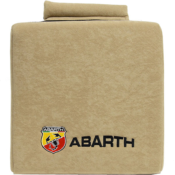 ABARTH Emblem & Logo Seat Cushion(Beige)