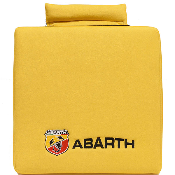 ABARTH Emblem & Logo Seat Cushion(Yellow)