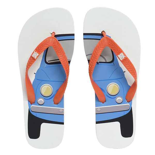 FIAT Nuova 500 Beach Sandal(Blue)