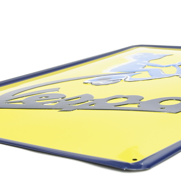 Vespa Official Display Plate(Square Shape/Vespa Sun)
