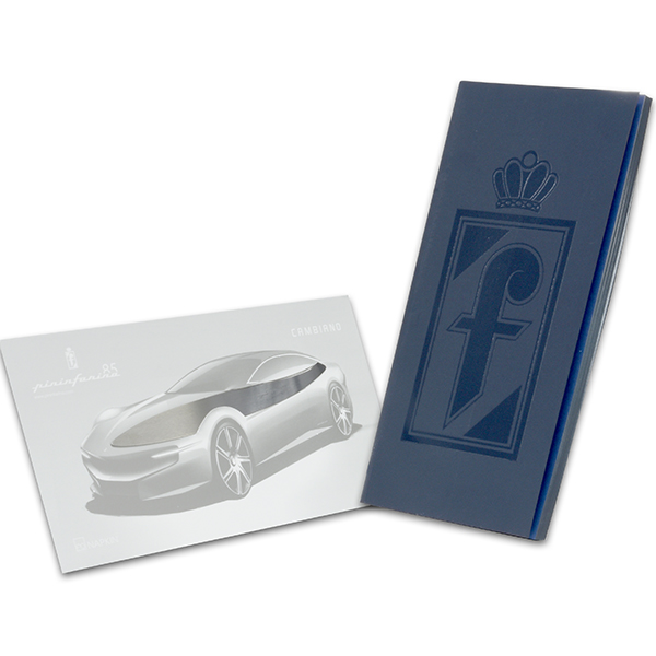 Pininfarinaオフィシャルデザインノート