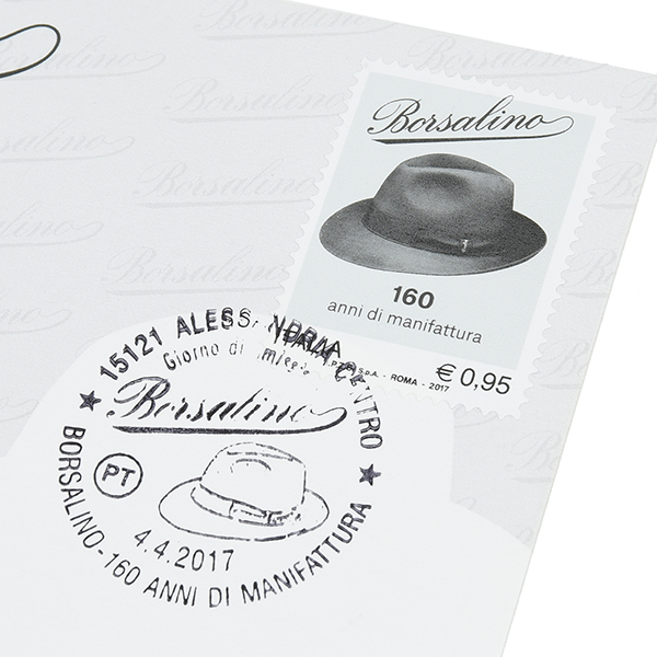 Borsalino 160anni Memorial Stamp Card