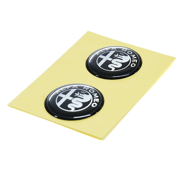 Alfa Romeo New Emblem 3D Sticker(19mm/2pcs.)