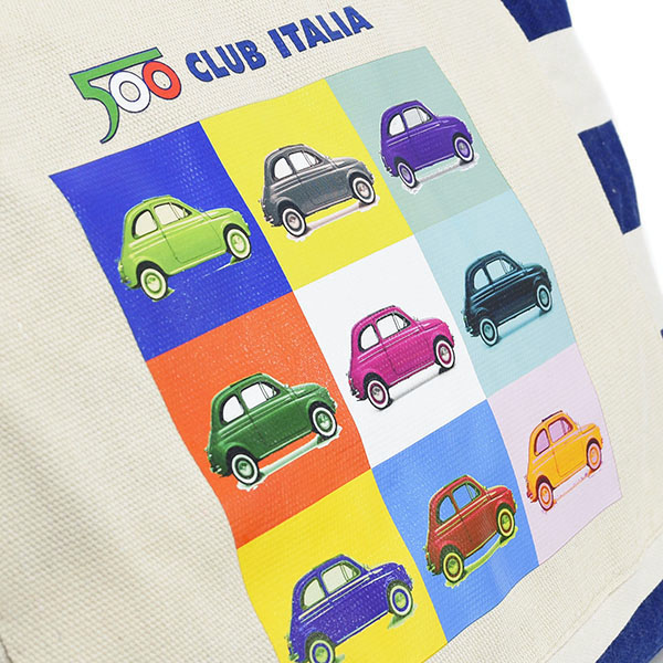 FIAT 500 CLUB ITALIA Official Tote Bag(XLarge)