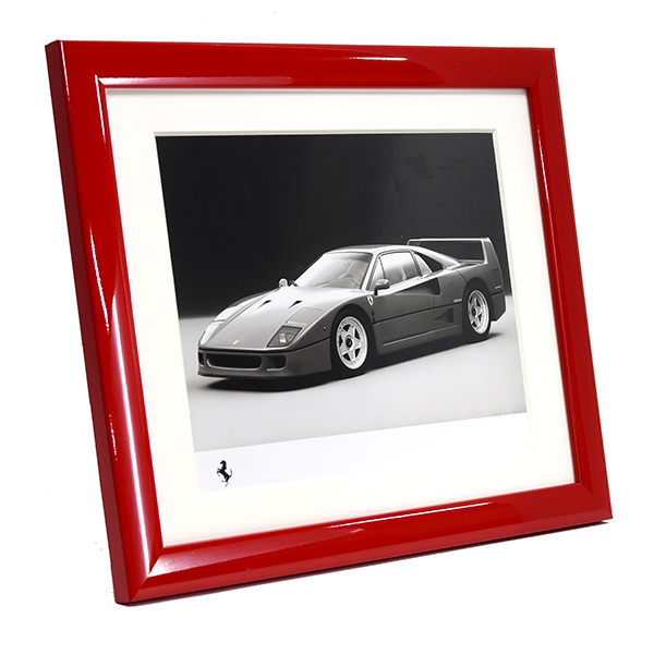 Ferrari F40 Press Photo with Frame