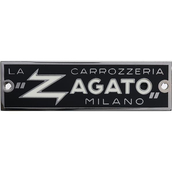 CARROZZERIA ZAGATO MILANO Emblem(Silver)
