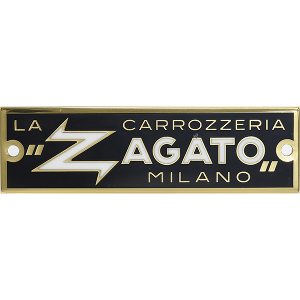 CARROZZERIA ZAGATO MILANO Emblem(Gold)