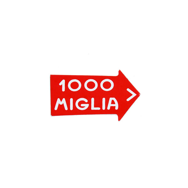 1000 MIGLIA Official Sticker(XS)