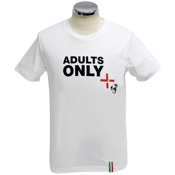 ABARTH T-shirts-ADULTS ONLY/White-
