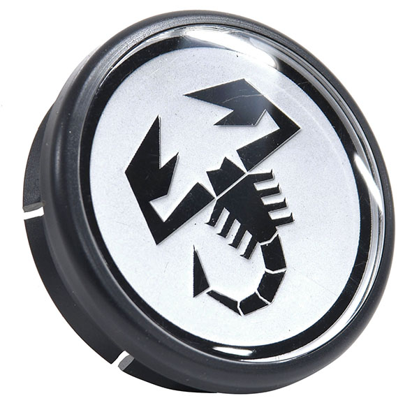 ABARTH Wheel Hub Cap (Silver/diamm 48mm)<br><font size=-1 color=red>05/17到着</font>