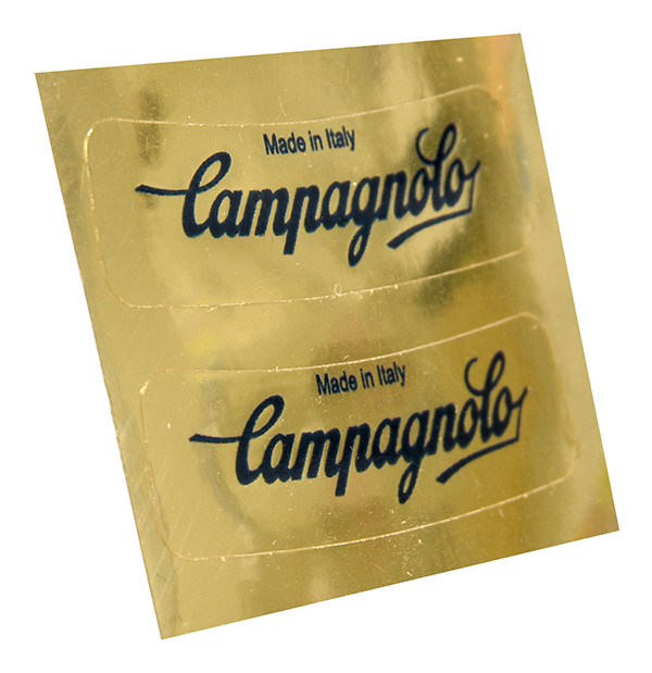Campagnolo Logo Stickers(2pcs./Gold)