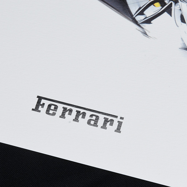 Ferrari 488 Spider Memorial Litograph for VIP Guest 