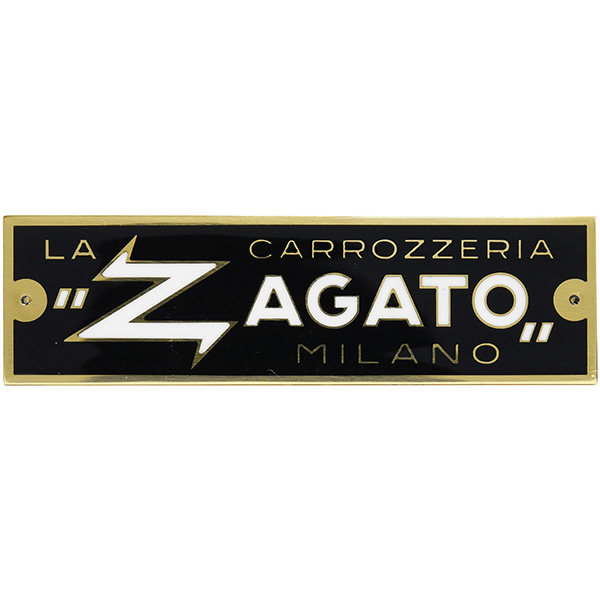 CARROZZERIA ZAGATO MILANO室内用エンブレムプレート