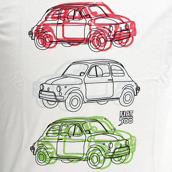 FIAT Nuova 500 T-Shirts(Ivoly)