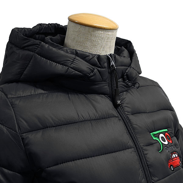 FIAT 500 CLUB ITALIA Kilting Jacket(for women/Black)