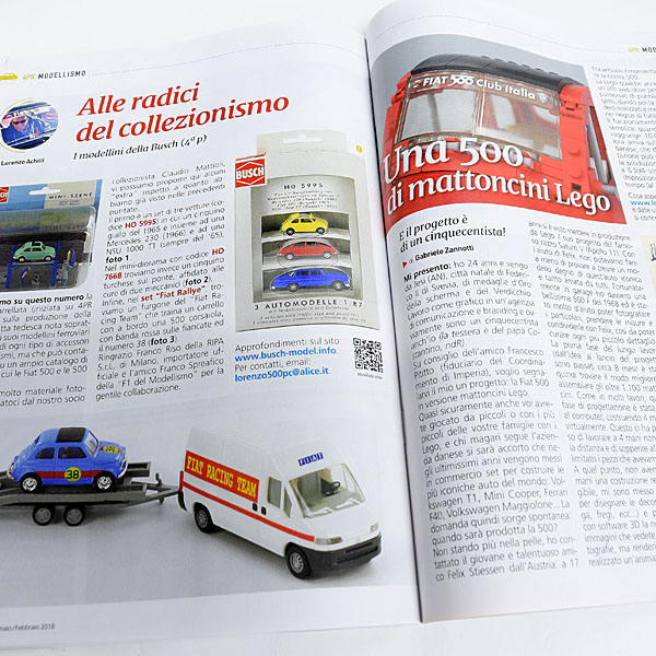 FIAT 500 CLUB ITALIA Magazine No.1 2018