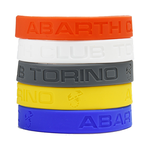 ABARTH CLUB TORINO Rubber Band(White)