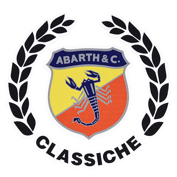 ABARTH純正CLASSICHEステッカー