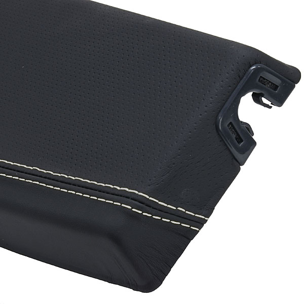 ABARTH/FIAT 500/595 Leather Hat Shelf Panel-Smorking-(Black/White)