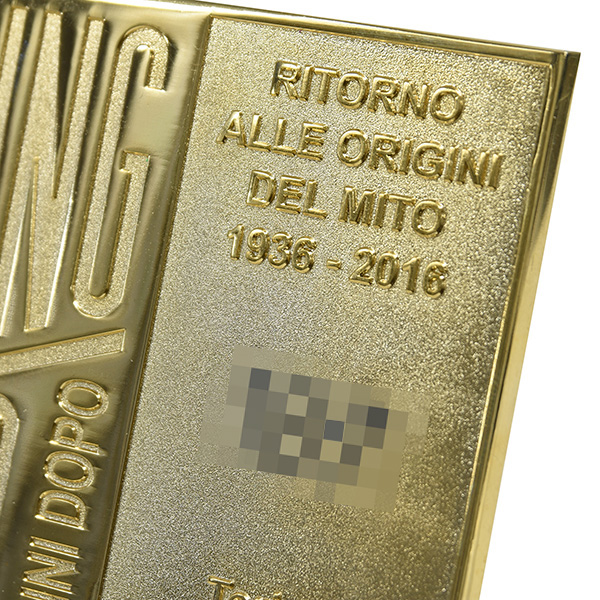 CLUB TOPOLINO FIAT-LING 80 ANNI DOPO Emblem(Gold)