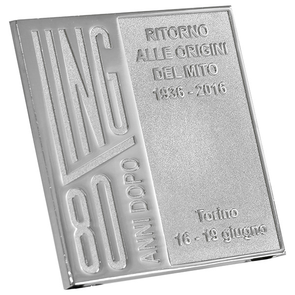 CLUB TOPOLINO FIAT-LING 80 ANNI DOPO Emblem(Silver)
