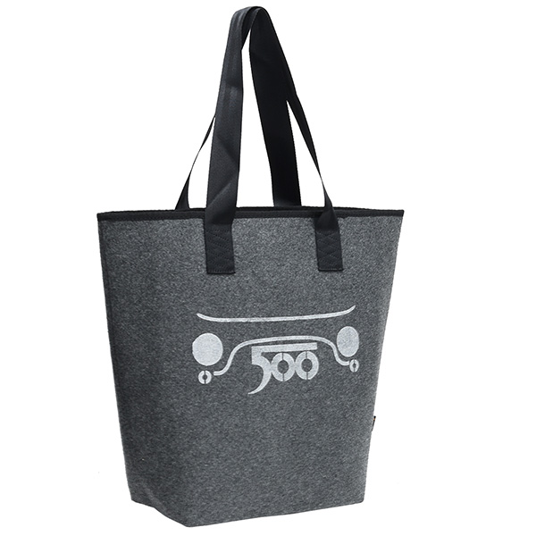 FIAT 500 CLUB ITALIA Tote Bag(Gray)